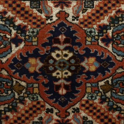 Handmade Ardebil Carpet Iran Wool Silk Cotton 1980s