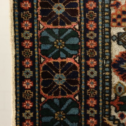 Handmade Ardebil Carpet Iran Wool Silk Cotton 1980s