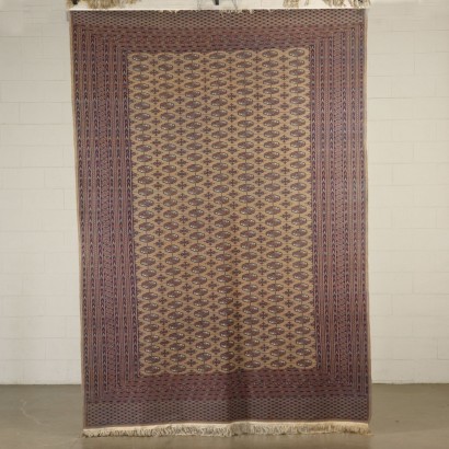 Bokara Carpet Pakistan Cotton Wool 1980s-1990s