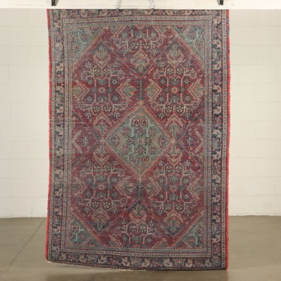 Handmade Mahall Carpet Iran 1980s-1990s