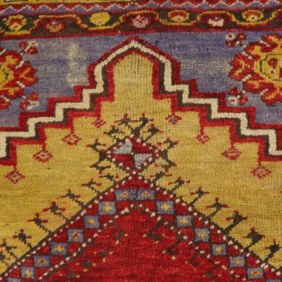 Handmade Kula Carpet Turkey Wool 1940s