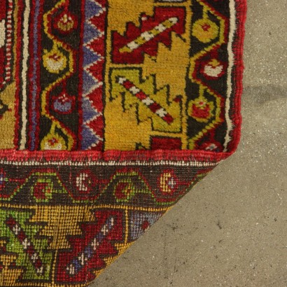 Handgemachter Kula Teppich Türkei 40er Jahre