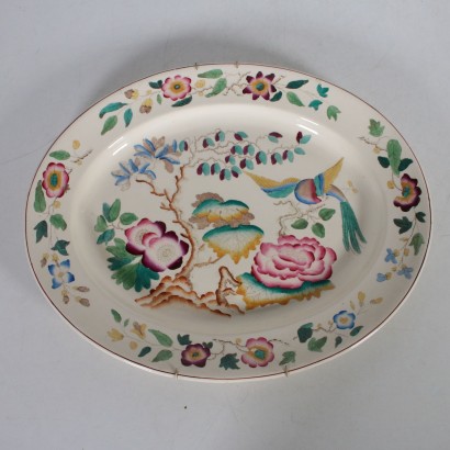 Satz Teller aus Ashworth-Keramik England 19. Jahrhundert