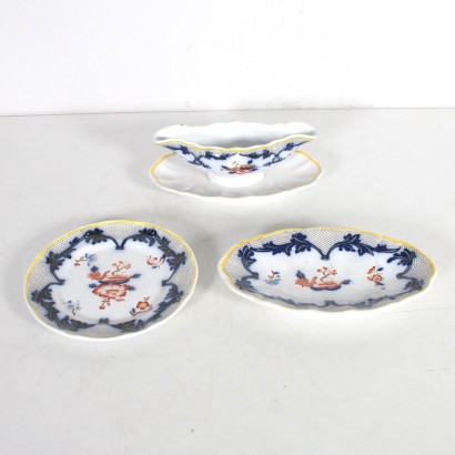 Set of Plates Lavenia Ceramic Italy 20th Century