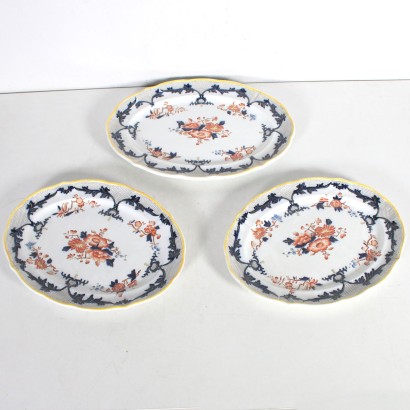 Set of Plates Lavenia Ceramic Italy 20th Century