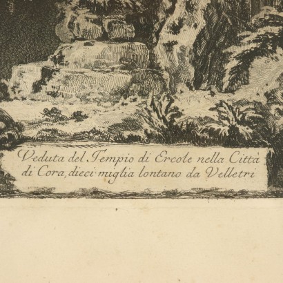 Grabado de Giambattista Piranesi