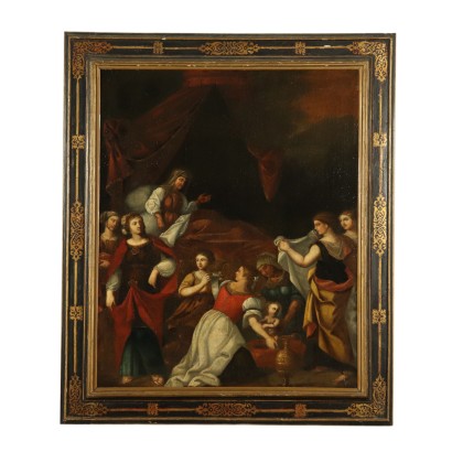 Nativité de Marie Huile sur Toile '600