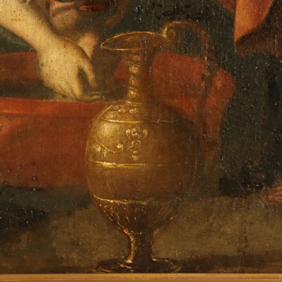 Mariä Geburt Ölgemälde 17. Jahrhundert