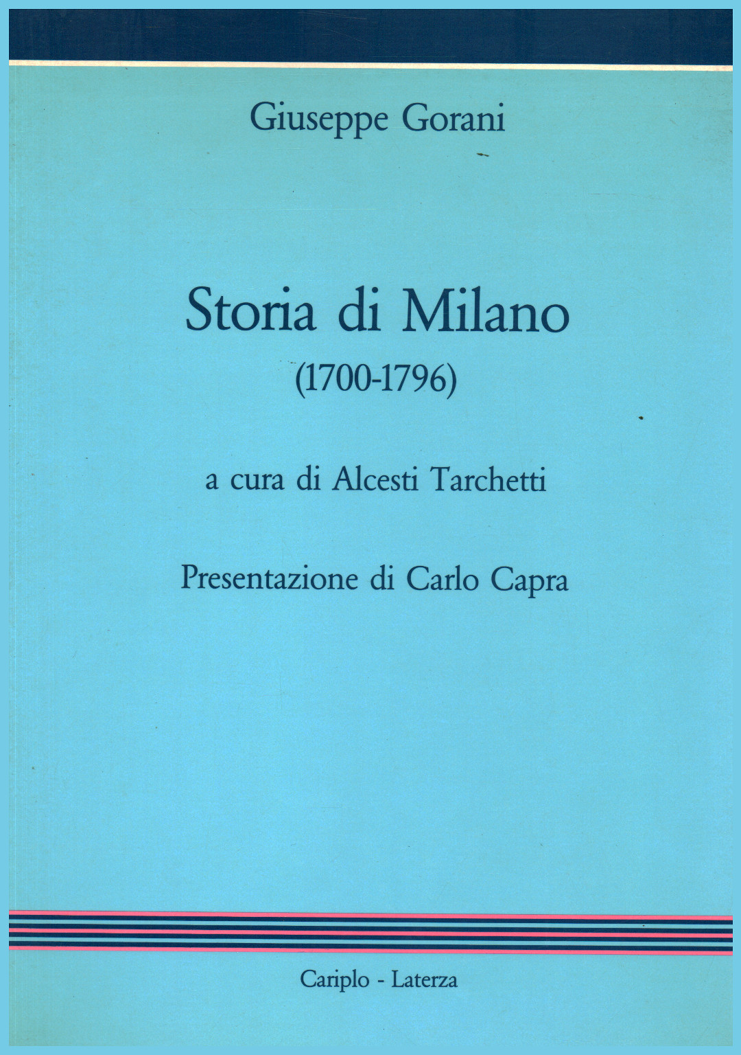 Storia di Milano (1700-1796), s.a.