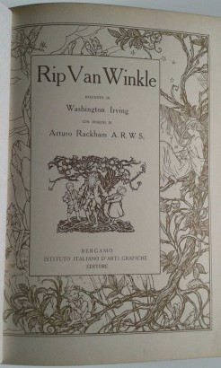 Rip Van Winkle Kurzgeschichte von Washington Irving mit d, s.a.