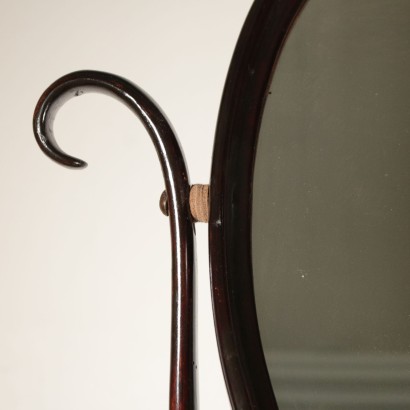 Elégant Coiffeuse Thonet Hêtre Miroir oval Autriche Fin'800-Début '900