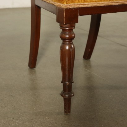 Pair of Armchairs and four Chairs Mahogany France 19th Century