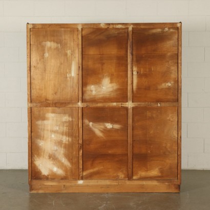 Cabinet with Glass Doors Vintage Italy 1940s