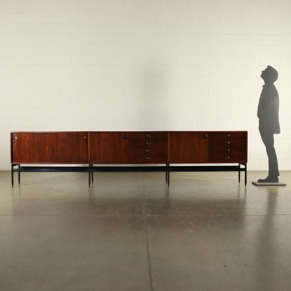 modernariato, modernariato di design, sideboard, sideboard modernariato, sideboard di modernariato, sideboard italiano, sideboard vintage, sideboard anni '60, sideboard design anni 60