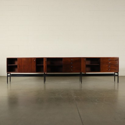 modernariato, modernariato di design, sideboard, sideboard modernariato, sideboard di modernariato, sideboard italiano, sideboard vintage, sideboard anni '60, sideboard design anni 60