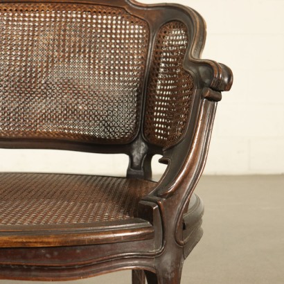 Pair of Revival Armchairs Italy 20th Century