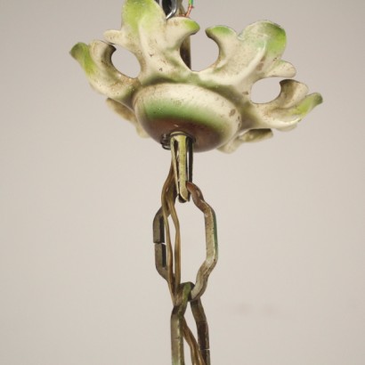 Lacquered Chandelier Italy First Half of 1900s