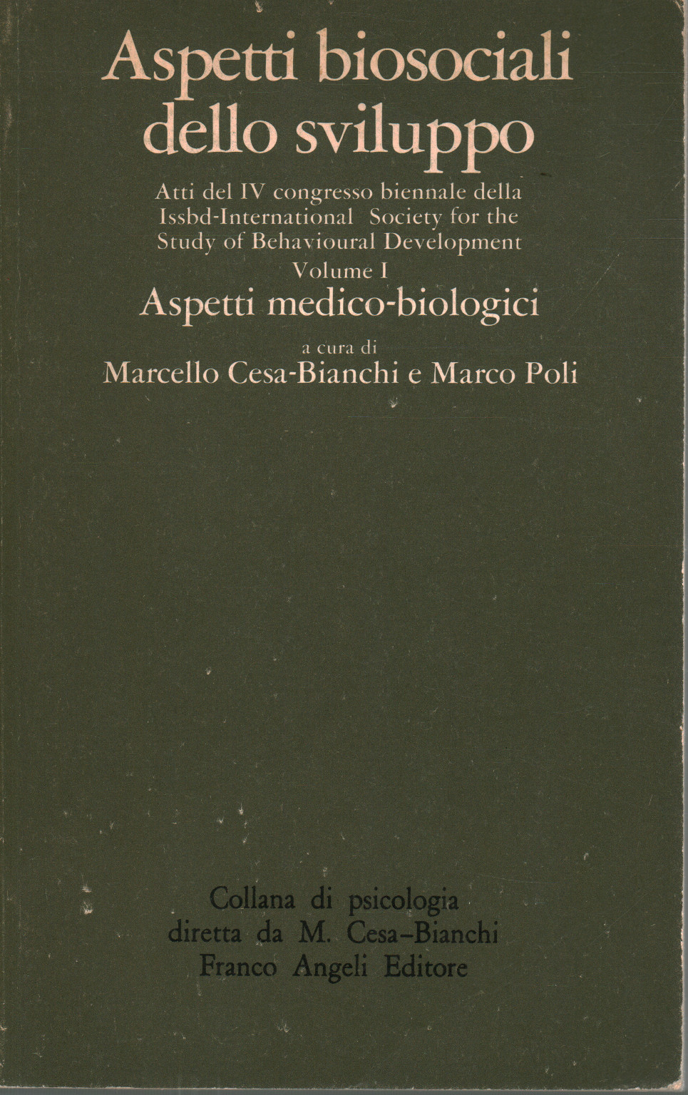 Les Aspects de biosocial de développement. Vol Aspects dans m, s.un.