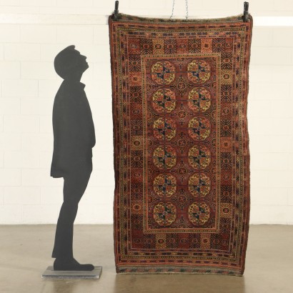 Handgemachter Bukhara Teppich Turkmenistan 30er-40er Jahre