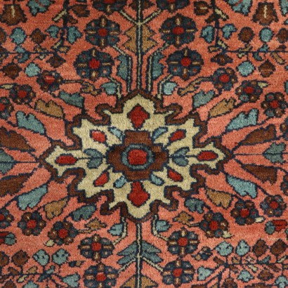 Handmade Hamadan Carpet Iran 1940s