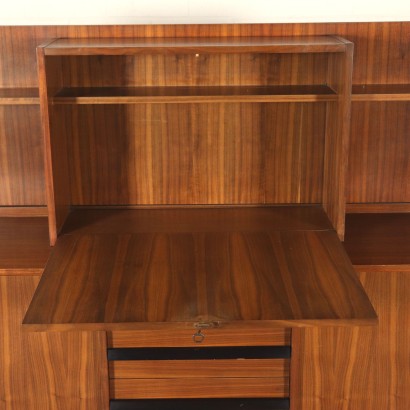 Cupboard Rosewood Veneer Vintage Italy 1960s