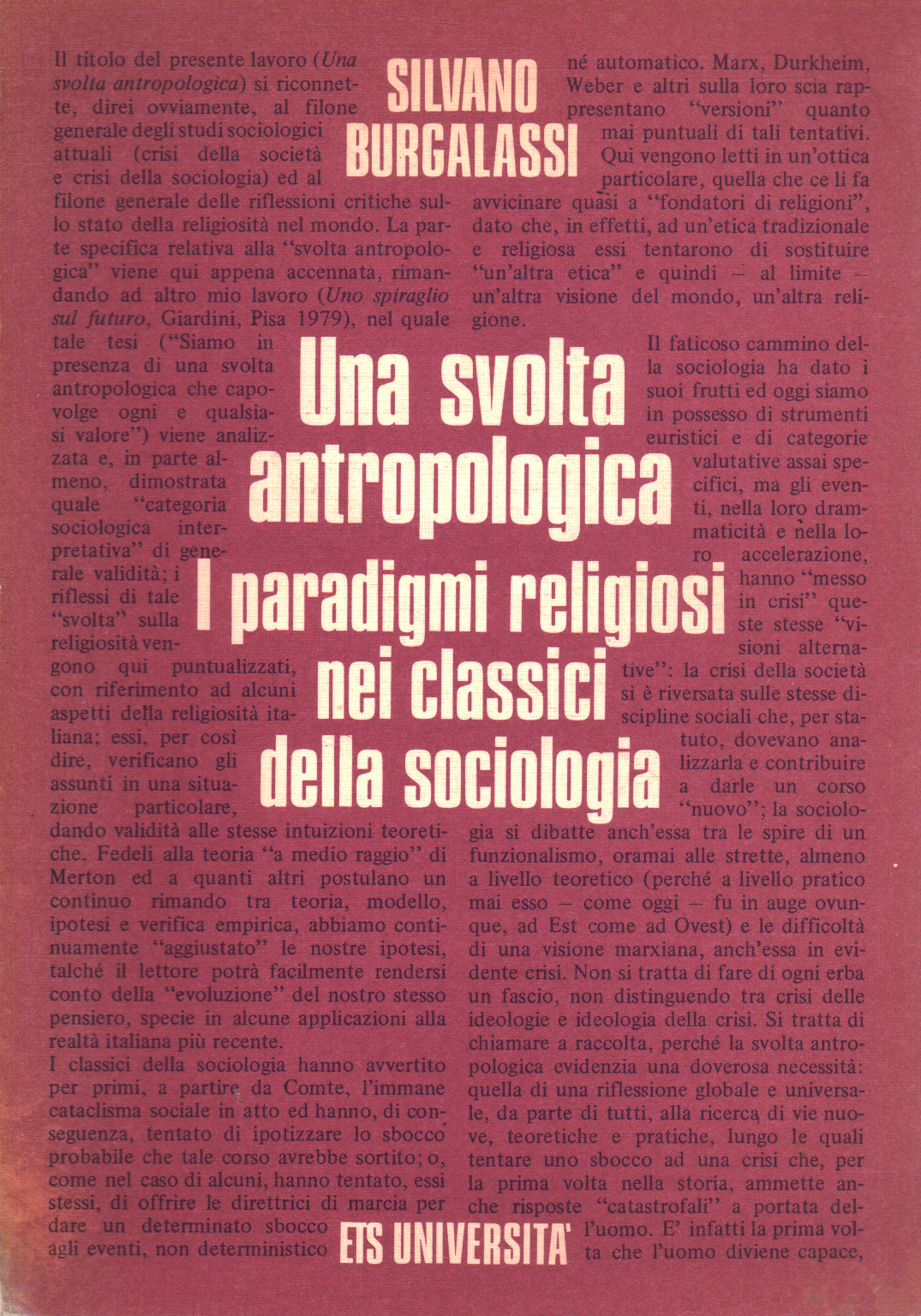 Eine anthropologische wende. Die religiösen paradigmen ne, s.zu.