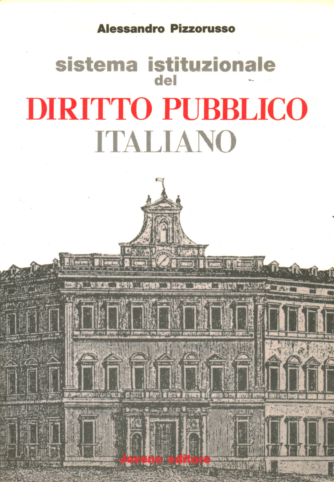 Institutional system of Italian public law, s.a.