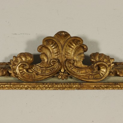 Lackierter vergoldeter Rahmen Italien 18. Jahrhundert