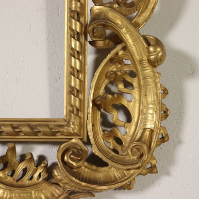 Carved Gilded Frame Italy 19th Century