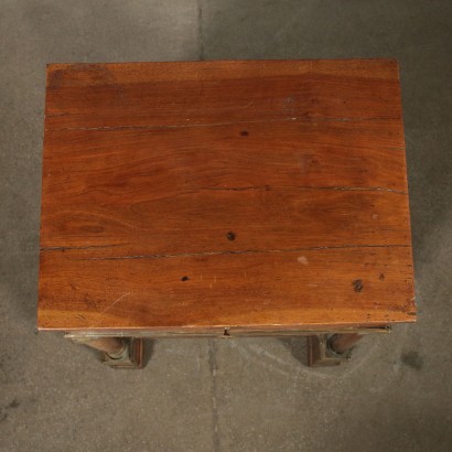 Pair of Empire Nightstands Walnut Italy Early 1800s