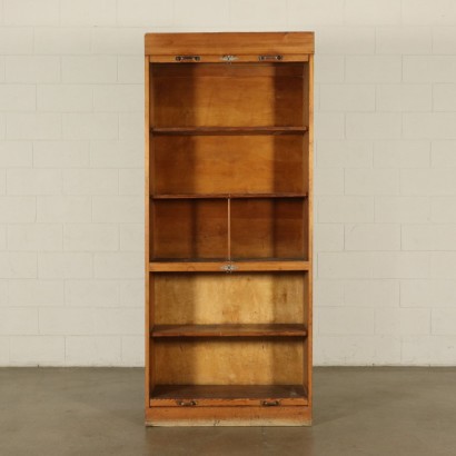 Armoire à Rideaux de Bureau Mélèze Italie Première moitié '900