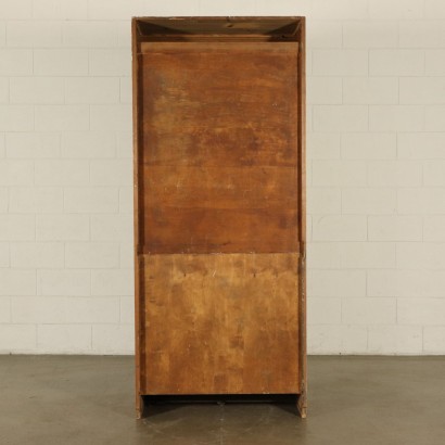 Armoire à Rideaux de Bureau Mélèze Italie Première moitié '900