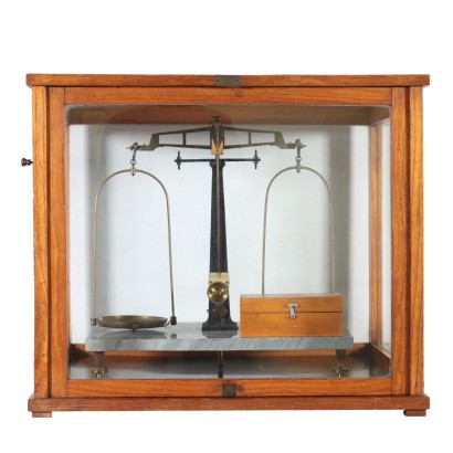 Analytical Balance Albertoni & C. Milano Italy Late 1800s