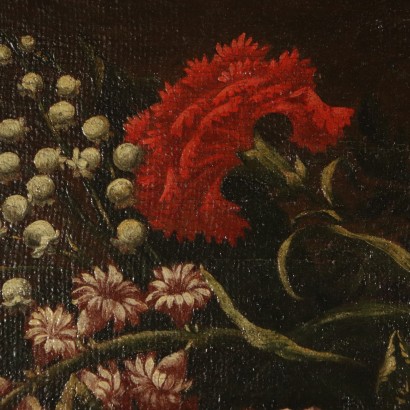 Still Life with Flowers Painting 17th Century