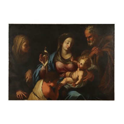 Sacra Famiglia con S. Giovannino e Sant'Anna