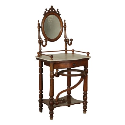 Dressing Table with Mirror Italy Second Quarter of 1800s