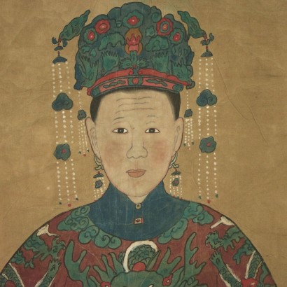 Portrait de l'épouse du dignitaire chinois