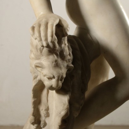 Marble Statue Representing Bacchus h. 96cm 19th Century