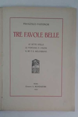 Three fairy tales belle