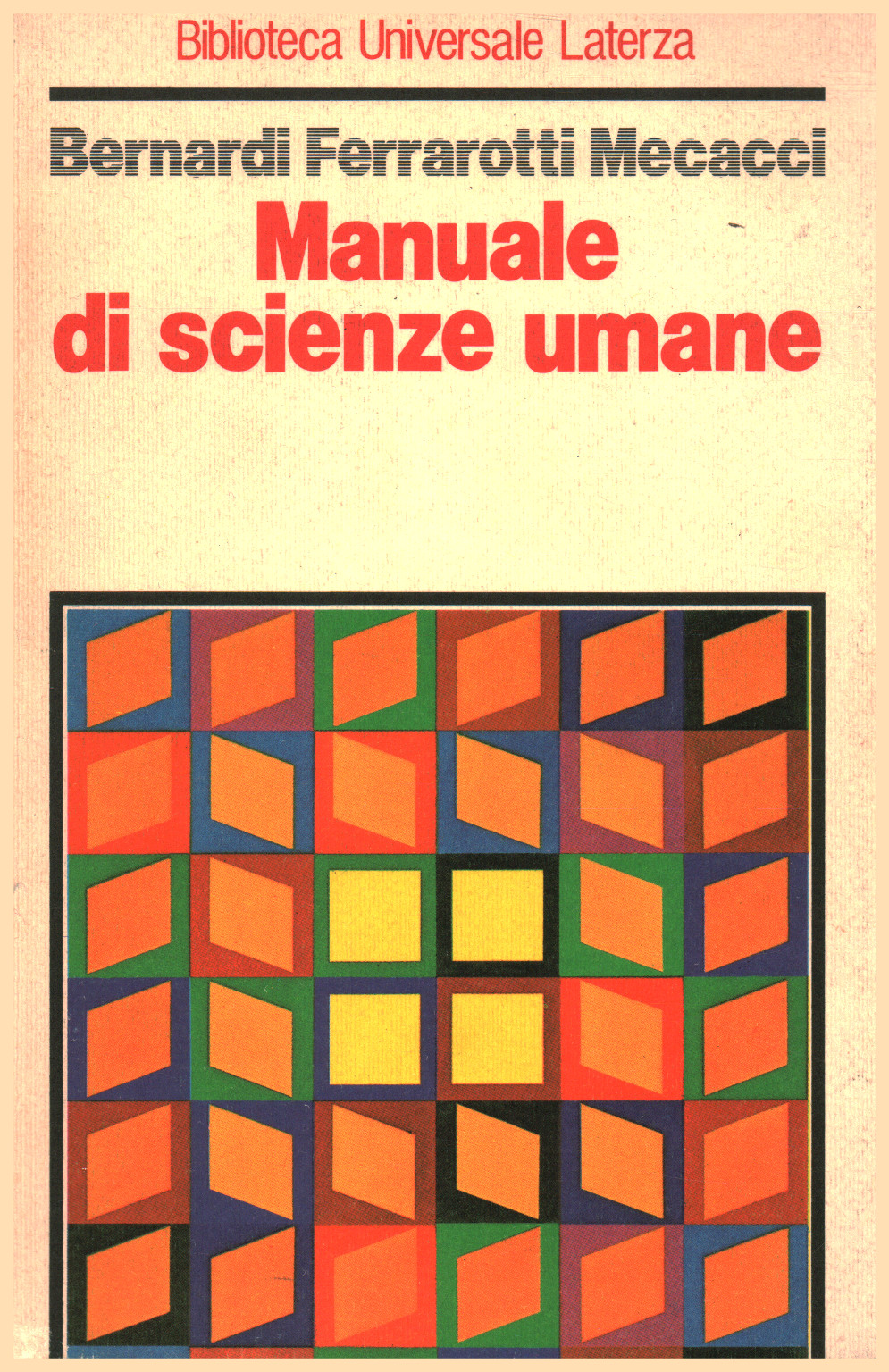 Manuale di scienze umane, s.a.