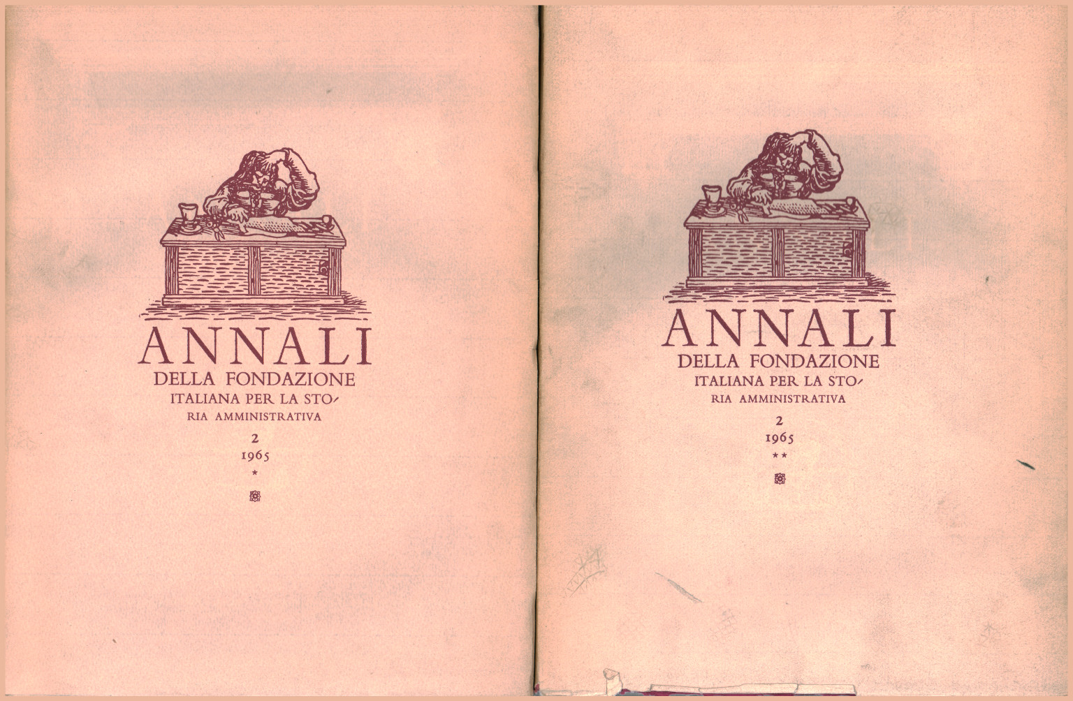 The annals of the Italian Foundation for the history of amm, s.a.