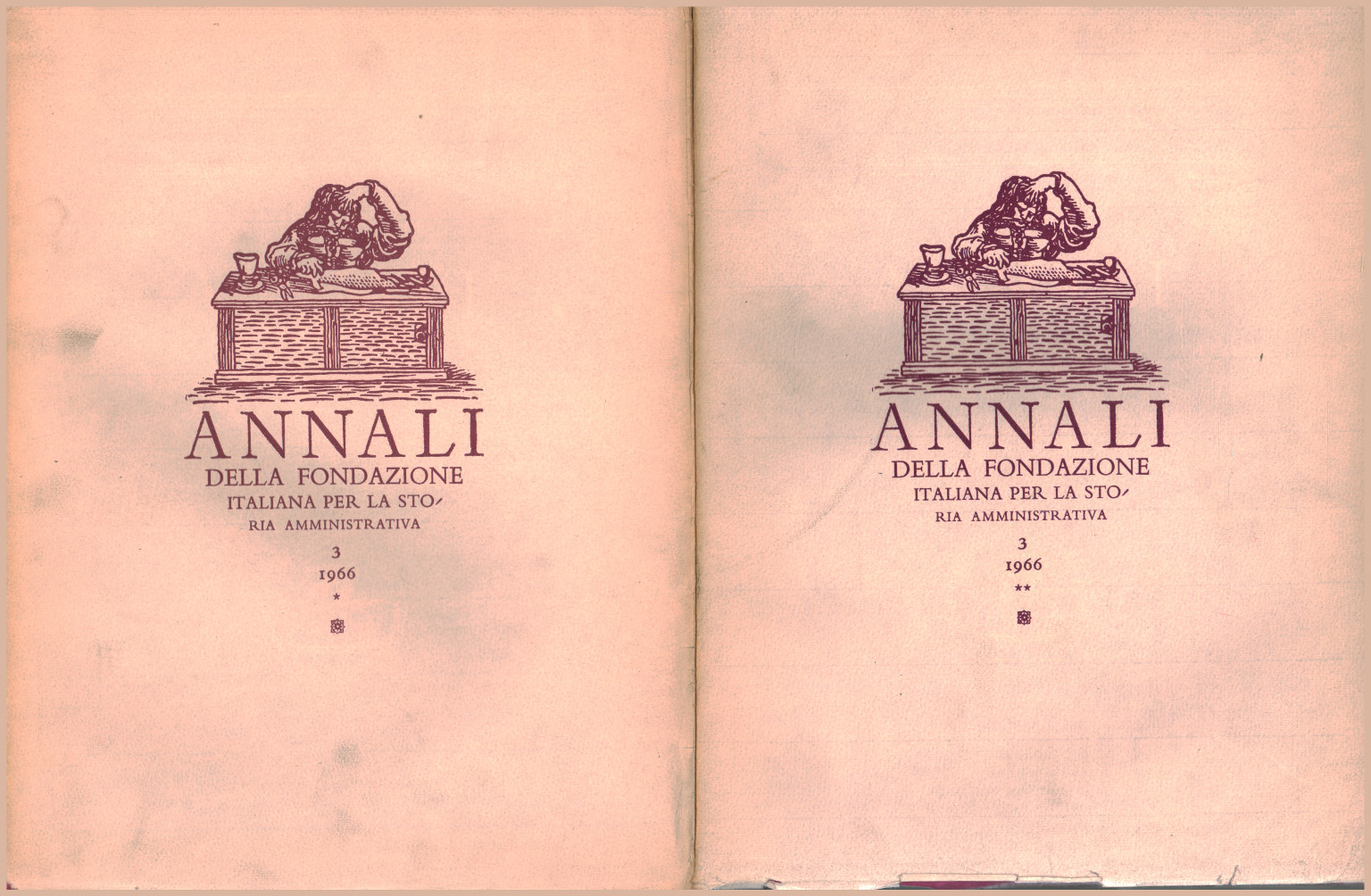 Les annales de la Fondation italienne pour l'histoire de l'amm, s.un.