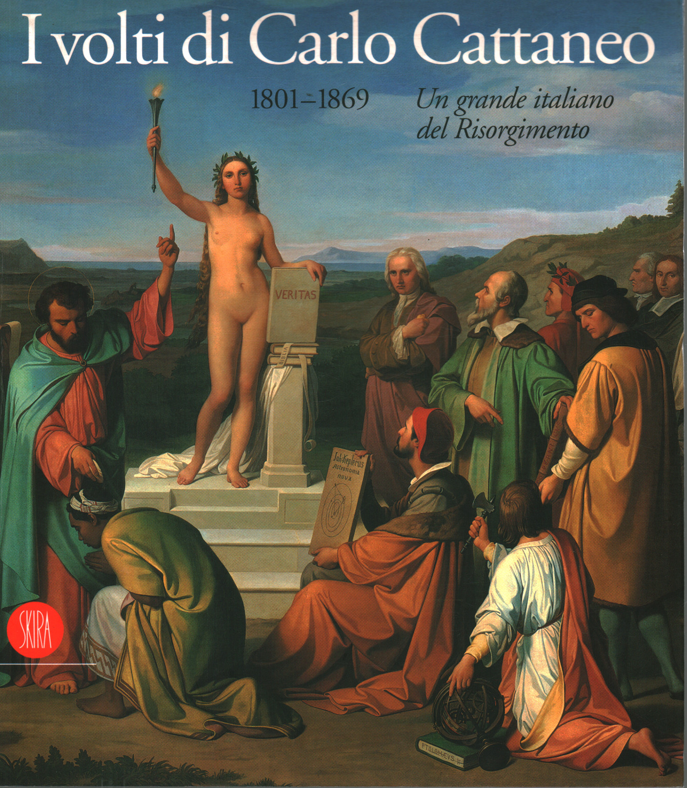 Die gesichter von Carlo Cattaneo 1801-1869, s.zu.