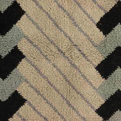 Vintage Rug Mixed Wool 1970s-1980s