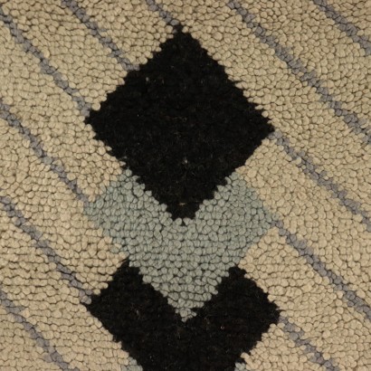 Vintage Teppich Mischwolle 70er-80er Jahre