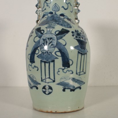 Celadon Porcelain Vase Made in China 20th Century
