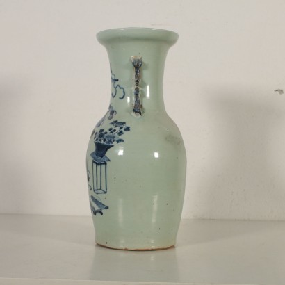 Celadon Porcelain Vase Made in China 20th Century