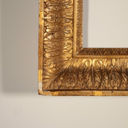 Refined Gilded Carved Frame Italy Late 18th Century