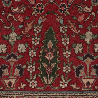 Tapis Tabriz Coton Laine Fabrication manuelle Iran Années 70-80