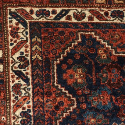 Handmade Shiraz Rug Iran 1950s-1960s